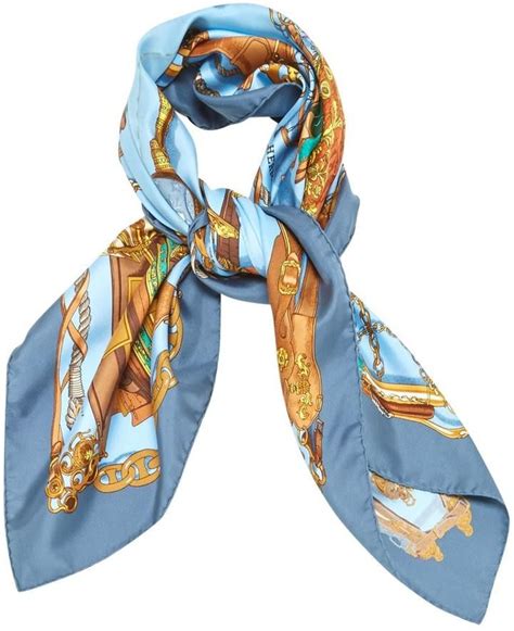 hermes scarf vestiaire collective